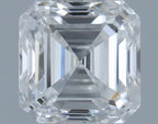 Diamante Naturale Taglio Asscher 0.5ct VG/VG F VVS1 - GIA - 4.34x4.24x2.93mm