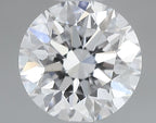 Diamante Naturale Taglio Brillante 0.5ct VG/EX/EX D VS1 - GIA - 4.95x5.0x3.19mm