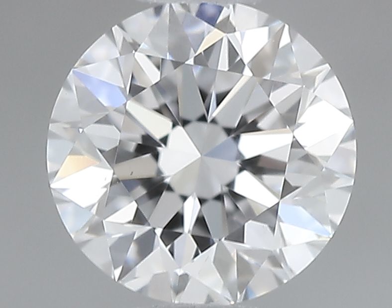 Diamante Naturale Taglio Brillante 0.5ct VG/EX/EX D VS1 - GIA - 4.95x5.0x3.19mm
