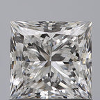 Diamante Naturale Taglio Princess 0.91ct VG/EX E VS2 - GIA - 5.2x5.11x3.8mm