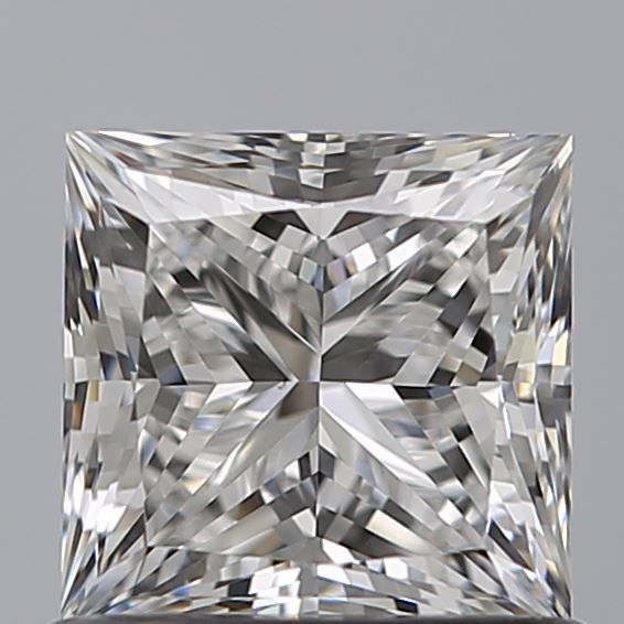 Diamante Naturale Taglio Princess 0.91ct VG/EX E VS2 - GIA - 5.2x5.11x3.8mm
