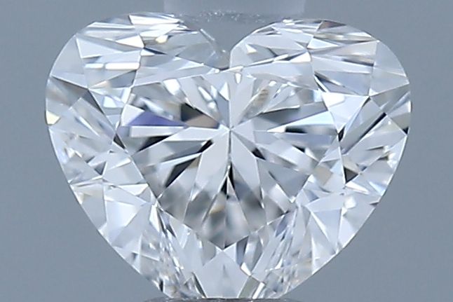 Diamante Naturale Taglio Cuore 0.51ct VG/EX F VVS2 - GIA - 4.77x5.54x3.33mm