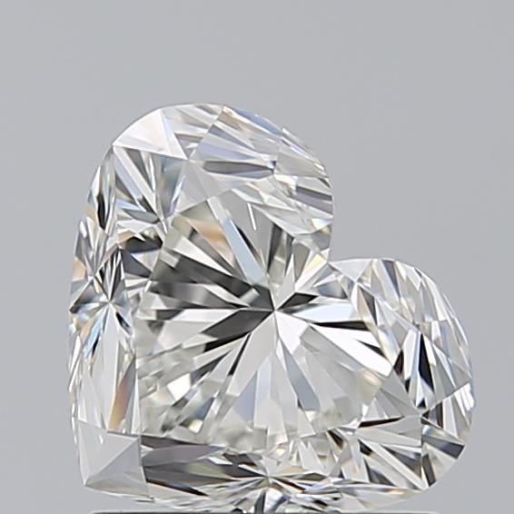 Diamante Naturale Taglio Cuore 1.5ct EX/EX I VVS2 - GIA - 6.57x7.78x4.95mm