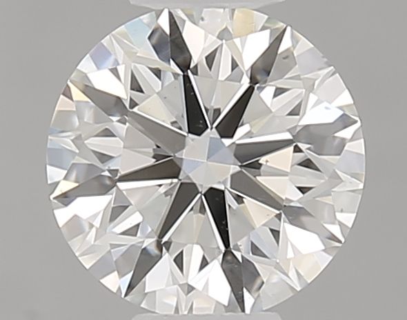 Diamante Naturale Taglio Brillante 0.58ct 3EX J VS2 - GIA - 5.31x5.28x3.31mm