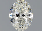 Diamante Naturale Taglio Ovale 0.44ct VG/EX H VVS1 - GIA - 5.75x4.23x2.75mm