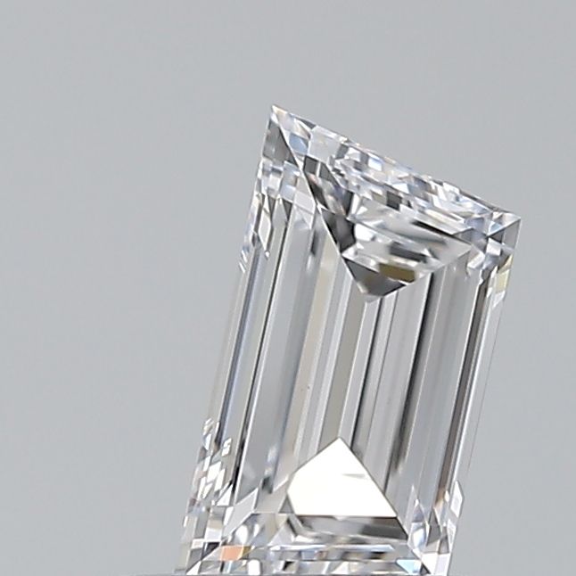 Diamante Naturale Taglio Trapezio 0.45ct EX/EX D VS1 - GIA - 3.52x6.53x2.17mm