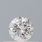 Diamante Naturale Taglio Brillante 0.19ct 3EX G VVS1 - IGI - 3.68x3.7x2.27mm