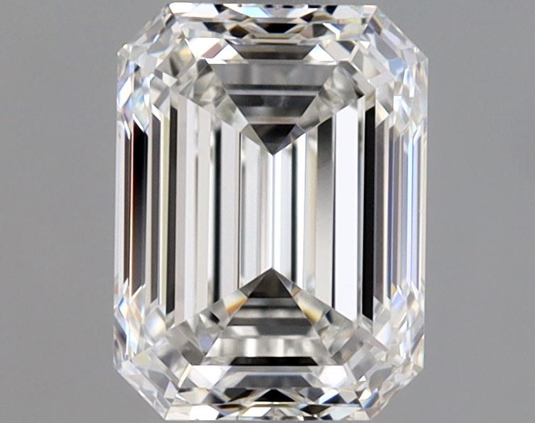Diamante Naturale Taglio Smeraldo 1.01ct EX/EX F IF - GIA - 6.36x4.74x3.3mm