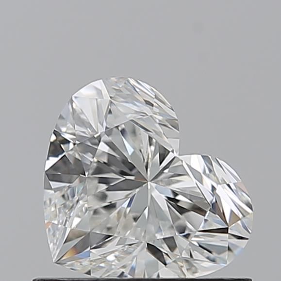 Diamante Naturale Taglio Cuore 0.72ct VG/VG G VVS2 - GIA - 5.28x6.24x3.7mm