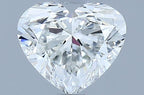 Diamante Naturale Taglio Cuore 1ct EX/EX F VS2 - IGI - 5.97x6.89x4.1mm