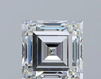 Diamante Taglio Radiant Quadrato 0.6ct VG/EX G VVS2 - GIA - 4.53x4.52x3.03mm