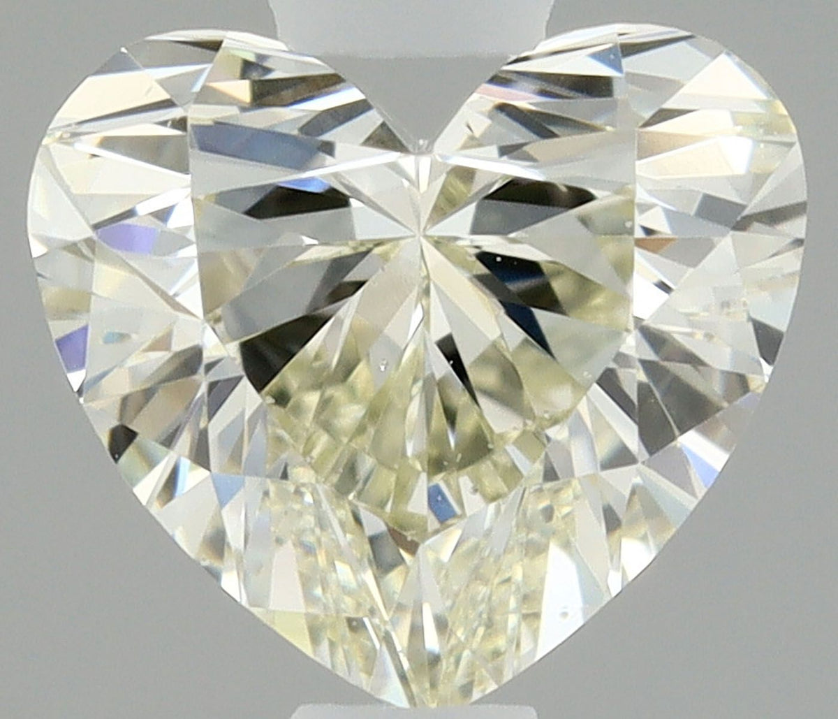 Diamante Naturale Taglio Cuore 0.5ct EX/EX J VS2 - IGI - 4.85x5.44x3.18mm