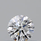 Diamante Naturale Taglio Brillante 0.31ct 3EX D FL - GIA - 4.37x4.34x2.7mm
