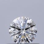Diamante Naturale Taglio Brillante 0.44ct 3EX E VVS2 - IGI - 4.85x4.87x3.03mm