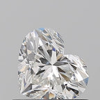 Diamante Naturale Taglio Cuore 0.6ct EX/EX H VVS1 - GIA - 5.0x5.87x3.47mm