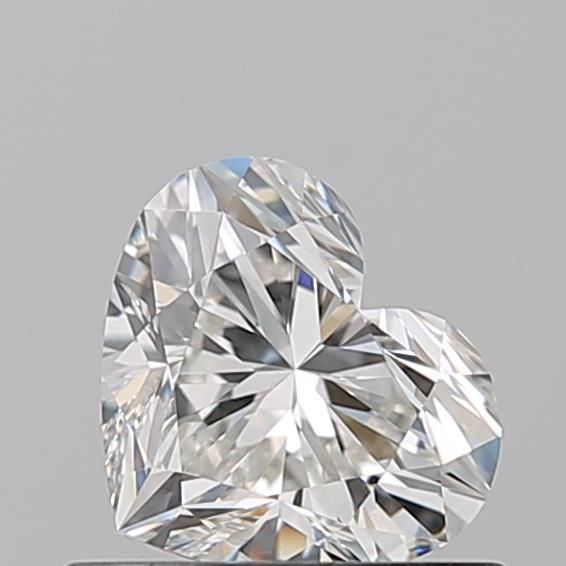 Diamante Naturale Taglio Cuore 0.6ct EX/EX H VVS1 - GIA - 5.0x5.87x3.47mm