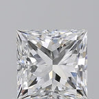 Diamante Naturale Taglio Princess 0.9ct VG/EX F VVS2 - GIA - 5.26x5.24x3.9mm