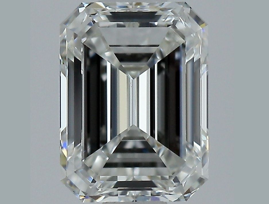 Diamante Naturale Taglio Smeraldo 1.22ct VG/EX G VVS2 - GIA - 6.69x4.98x3.47mm