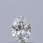 Diamante Naturale Taglio Ovale 0.32ct VG/EX E VVS1 - GIA - 5.64x3.89x2.42mm