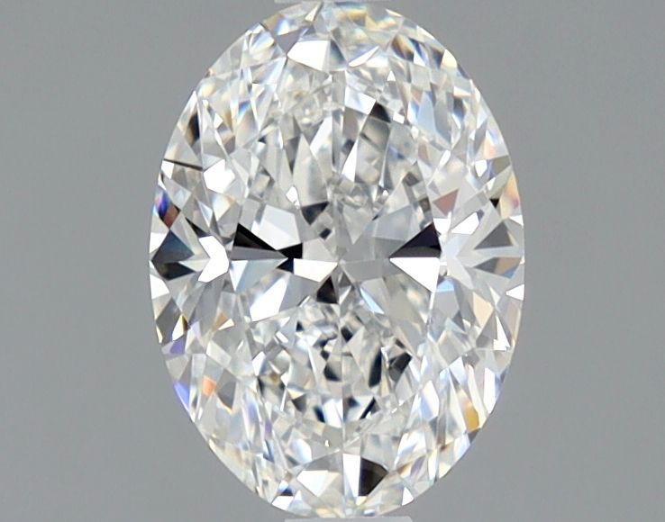 Diamante Naturale Taglio Ovale 1ct G/VG F VVS1 - GIA - 7.76x5.57x3.47mm