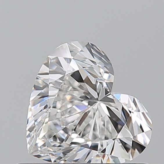 Diamante Naturale Taglio Cuore 0.62ct VG/VG F IF - GIA - 5.38x5.98x3.36mm