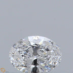 Diamante Naturale Taglio Ovale 0.23ct VG/VG D VS1 - GIA - 4.83x3.58x2.14mm