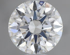 Diamante Naturale Taglio Brillante 0.5ct EX/EX/VG F VS1 - GIA - 5.06x5.09x3.12mm