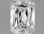 Diamante Naturale Taglio Radiant 0.57ct VG/VG D IF - GIA - 5.59x4.07x2.56mm