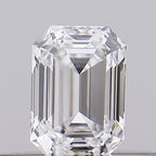 Diamante Naturale Taglio Smeraldo 0.18ct VG/VG D VVS2 - GIA - 3.77x2.68x1.86mm