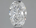 Diamante Naturale Taglio Ovale 0.38ct G/VG E VVS2 - GIA - 5.88x3.84x2.42mm