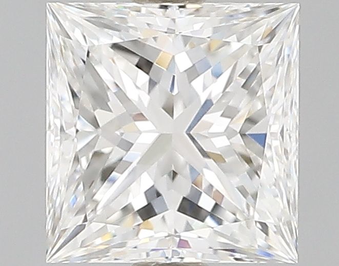 Diamante Naturale Taglio Princess 0.9ct G/EX F VVS1 - GIA - 5.48x5.32x3.77mm