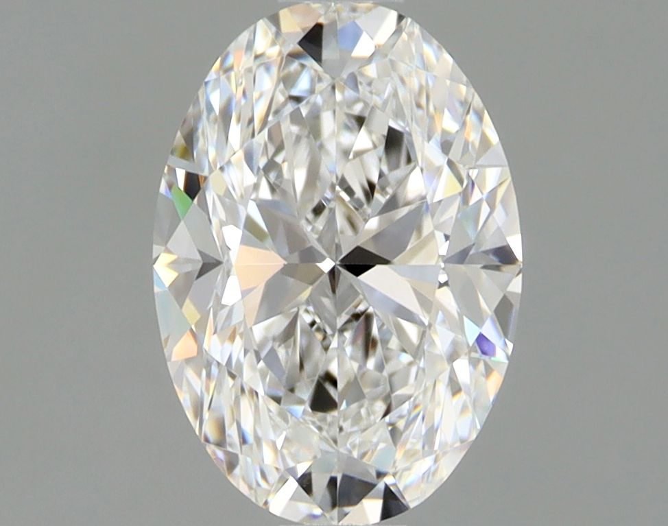 Diamante Naturale Taglio Ovale 0.9ct VG/VG E VVS1 - GIA - 7.59x5.31x3.37mm