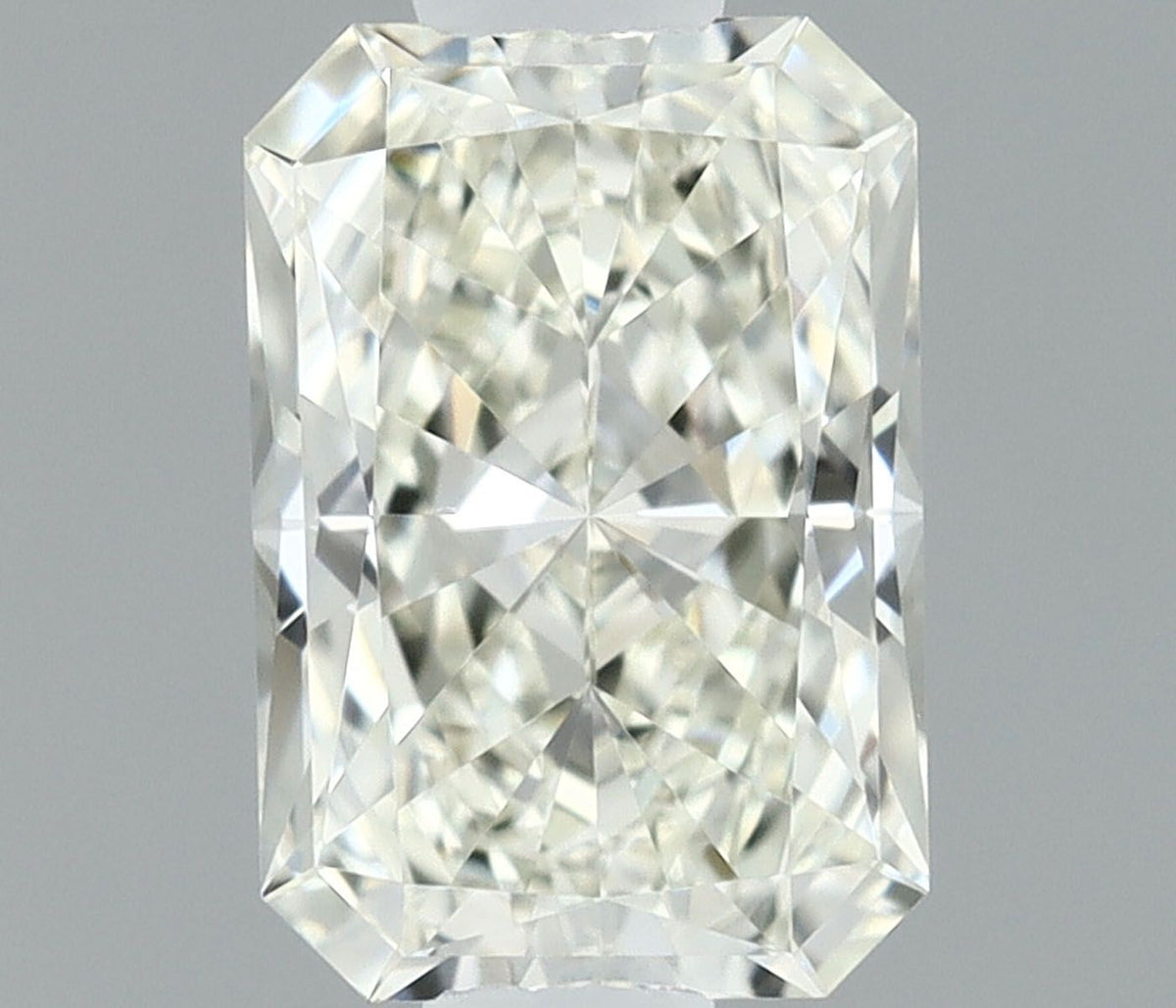 Diamante Naturale Taglio Radiant 0.56ct EX/EX J VVS1 - IGI - 6.02x4.11x2.76mm