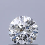 Diamante Naturale Taglio Brillante 0.5ct 3EX F VVS2 - IGI - 4.99x5.03x3.17mm