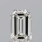 Diamante Naturale Taglio Smeraldo 0.5ct VG/EX J VVS1 - GIA - 5.72x3.64x2.42mm