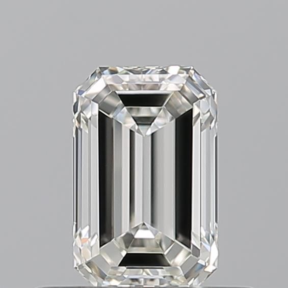 Diamante Naturale Taglio Smeraldo 0.5ct VG/EX J VVS1 - GIA - 5.72x3.64x2.42mm