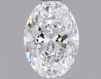 Diamante Naturale Taglio Ovale 0.5ct VG/EX D VS1 - GIA - 6.34x4.48x2.82mm
