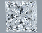 Diamante Naturale Taglio Princess 0.91ct EX/EX E IF - GIA - 5.29x5.26x3.81mm