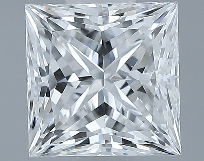 Diamante Naturale Taglio Princess 0.91ct EX/EX E IF - GIA - 5.29x5.26x3.81mm