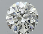 Diamante Naturale Taglio Brillante 0.5ct VG/VG/EX I VVS2 - GIA - 4.98x4.92x3.2mm