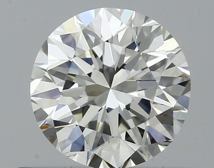 Diamante Naturale Taglio Brillante 0.5ct VG/VG/EX I VVS2 - GIA - 4.98x4.92x3.2mm
