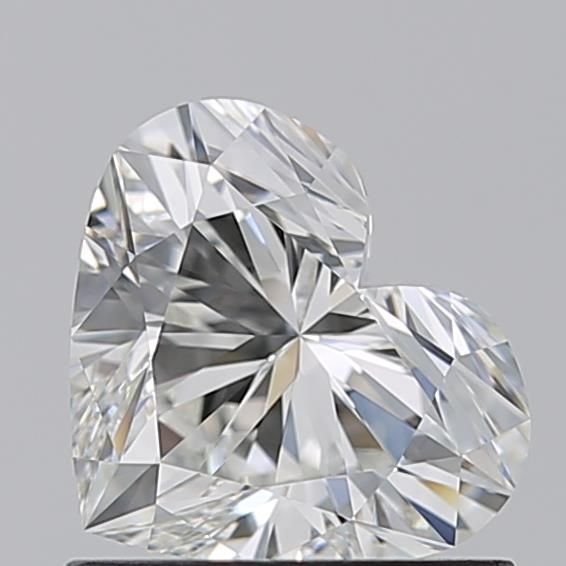 Diamante Naturale Taglio Cuore 0.9ct VG/VG I VS1 - GIA - 5.79x6.85x4.07mm