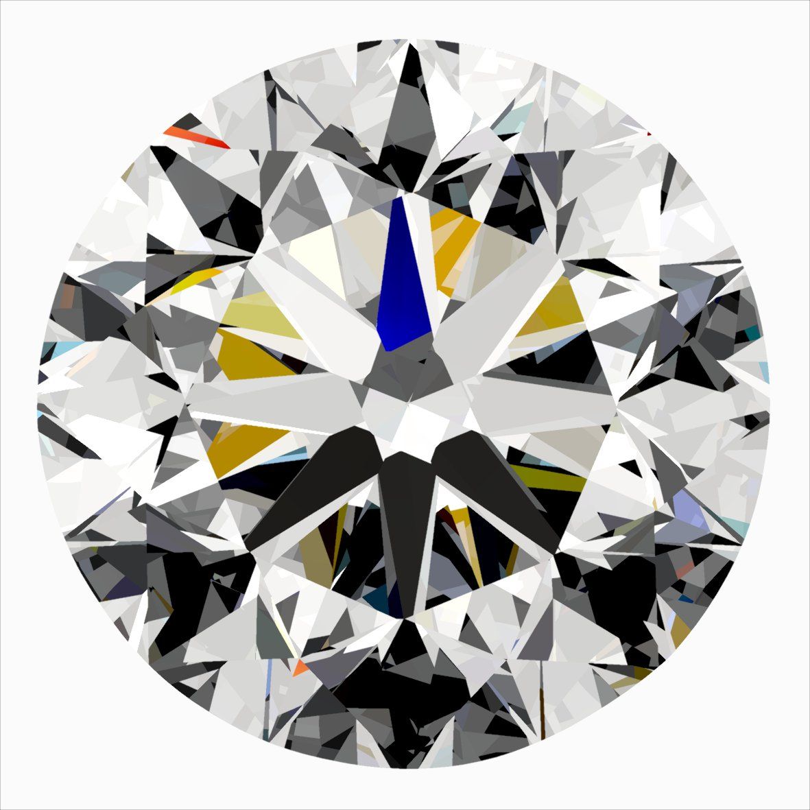 Diamante Taglio Brillante 0.31ct VG/EX/EX G VVS1 - IGI - 4.19x4.24x2.69mm