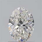 Diamante Naturale Taglio Ovale 1.01ct G/EX H VVS2 - GIA - 7.63x5.56x3.6mm