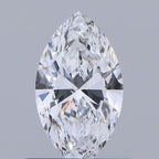 Diamante Naturale Taglio Marquise 0.53ct VG/EX D VS1 - GIA - 4.42x7.96x2.62mm