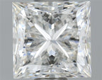 Diamante Naturale Taglio Princess 0.66ct VG/EX H VVS1 - GIA - 4.61x4.57x3.42mm