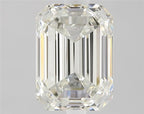 Diamante Naturale Taglio Smeraldo 1.5ct VG/EX J VVS1 - GIA - 7.37x5.33x3.7mm