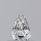 Diamante Naturale Taglio Scudo 0.3ct VG/EX D VVS1 - GIA - 5.09x4.16x2.16mm
