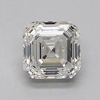 Diamante Naturale Taglio Asscher 0.53ct VG/VG H VVS1 - GIA - 4.37x4.36x2.98mm