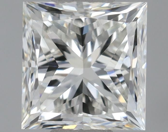 Diamante Naturale Taglio Princess 0.45ct G/EX I VVS2 - GIA - 4.06x3.91x3.08mm